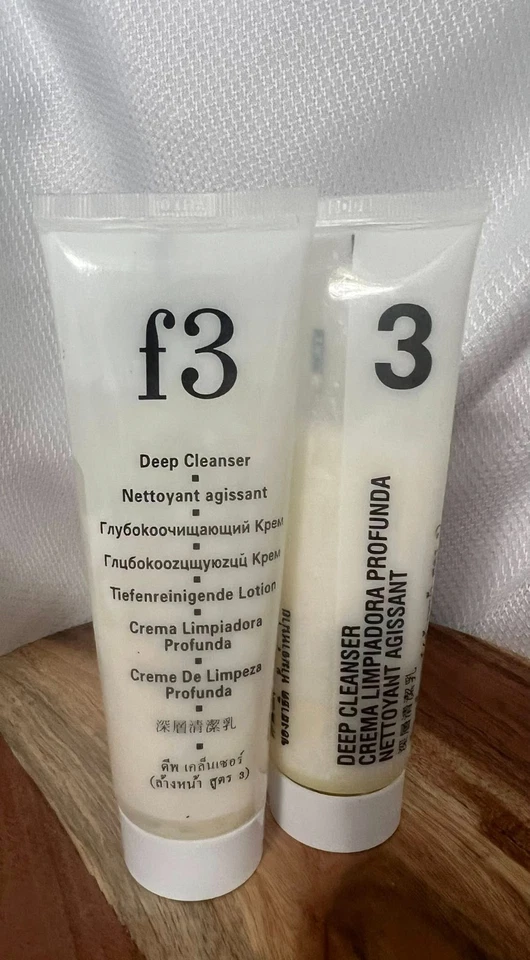Mary Kay (Lot of 2) F3 & #3 Deep Cleanser * Vintage * 4oz ea (#1317) - Image 1 of 1