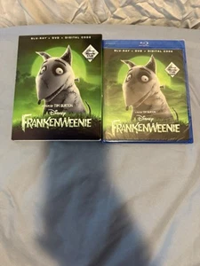 Frankenweenie Blu-ray DVD & Digital Disney Movie Club Slip Cover NEW - Imagen 1 de 6