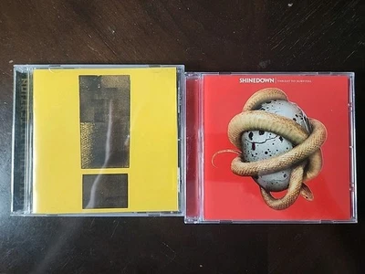 Shinedown - Threat to Survival and Attention Attention ( 2 CD Lot) Foto 1 de 3