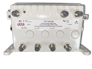 RF BYPASS DROP AMPLIFICATORE UNITY GAIN CATV AMP PCT-VC-5U Resistenza alle sovratensioni - Foto 1 di 2