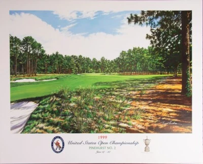 Póster del campeonato de golf US Open 1999 - Payne Stewart Foto 1 de 2