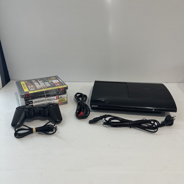 Prefix PS3 Sony PlayStation 3 Super Slim 500 GB used console game for playstation  3 - AliExpress