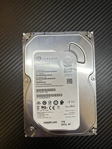 Seagate 1TB ST1000DM003 3.5” Desktop Hard Drive, 7200RPM, SATA - Picture 1 of 3