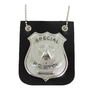 Special Police Cop Detective Badge With Chain - Picture 1 of 3