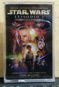 STAR WARS Episodio I La minaccia fantasma j.williams MUSICASSETTA SIGILLATO - Foto 1 di 4