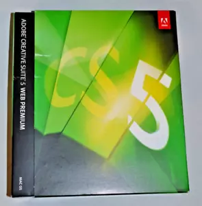Adobe Creative Suite 5 Web Premium for MacOS CS5 Replacement Discs - Picture 1 of 3