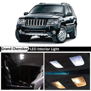 Kit de 18 unidades de equipamiento de luces LED interiores blancas se adapta a Jeep Grand Cherokee WJ 1999-2004 - Imagen 1 de 12
