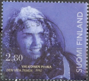 Finland #Mi1342 Used 1996 Finnish Movies White Waldren [1001] - Picture 1 of 1
