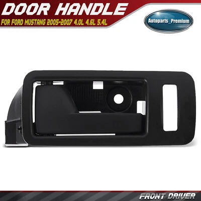 Front Driver Left Interior Door Handle for Ford Mustang 2005-2007 4.0L 4.6L 5.4L - Imagem 1 de 4