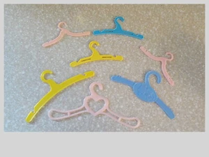 Vtg Mixed Plastic Doll Hangers; 2 Ginny - Picture 1 of 2