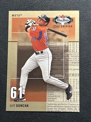 2003 Fleer Box Score JEFF DUNCAN RC First Edition #'d 140/150 #124 - Image 1 of 2