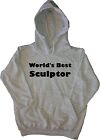Worlds Best Sculptor Kids Hoodie Sweatshirt