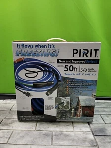 PIRIT electric heated outdoor/ RV/ farm hose, 50 ft 5/8 diameter NEW $280 MSRP - Picture 1 of 5