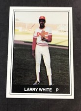 1982 TCMA Minor League Albuquerque Dukes #10 LARRY WHITE 