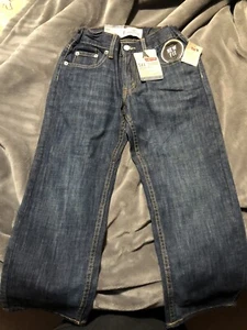 Levis 541 Athletic Fit Boys Size 8 Slim 24x 22 Blue Denim Jeans New - Picture 1 of 5