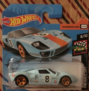 Hot Wheels 1/64 Ford GT-40 Gulf , HW Race Day. 2019. - Imagen 1 de 2