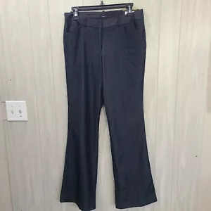 Worthington Modern Fit Womens Trouser Pants Size 6 NWT Black Relaxed Fit - Picture 1 of 10