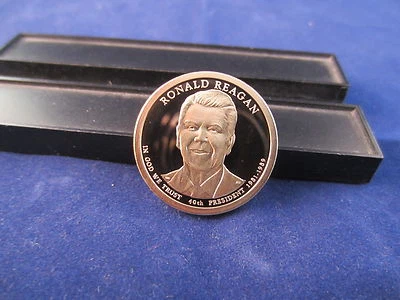 2016-S RONALD REAGAN Deep Cameo Mirror Presidential Proof Upper Grading Range - Image 1 of 3