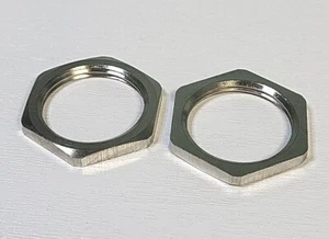 2 x Tuerca de seguridad de latón niquelado - M25 x 1,5 del líder de la industria Wiska EMMU 25 - Imagen 1 de 5
