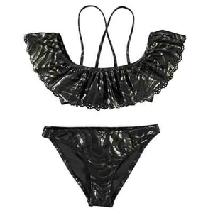 Molo L125520 Kids Black Natacha Two-Piece Swim Set Size 15/16 - Picture 1 of 1