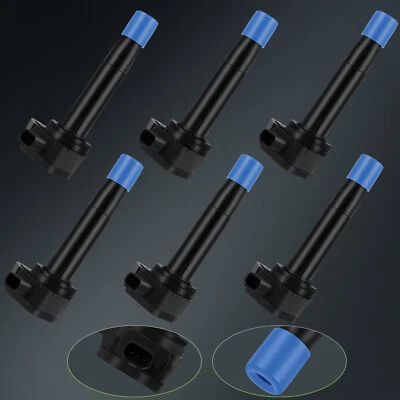 6PCS Ignition Coil For 2011-2014 Honda Odyssey Acura TSX TL V6 3.5L UF603 - Image 1 of 4