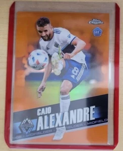 2022 Topps Chrome MLS Orange Refractor #112 Caio Alexandre Whitecaps /25 - Bild 1 von 2