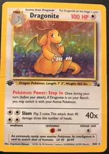 Complete Your Set - Fossil 1st Edition Pokemon Cards 1999 WOTC - Pick - Picture 1 of 37