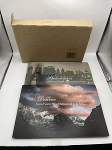 2007 U.S Mint Uncirculated Coin Set Philadelphia and Denver - 28 coins - Picture 1 of 5