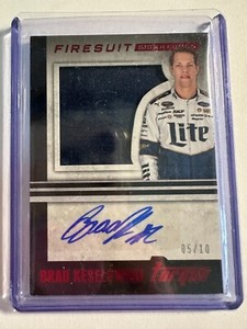 K119,836 - 2016 Panini Torque Jumbo Firesuit Auto Red #2 Brad Keselowski #/10