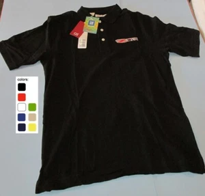 BRICKEL'S Z06 505 HP Corvette Embroidered Men's Cotton Polo Shirt BDCZEP8021 - Picture 1 of 2
