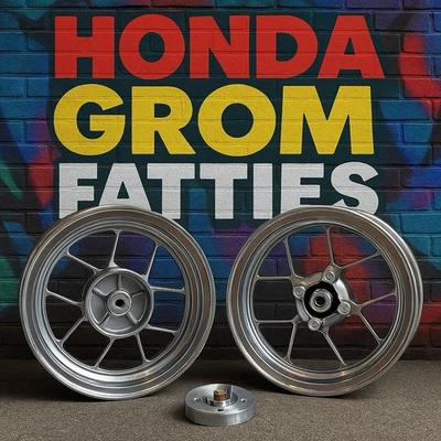 "Llantas grasas Honda Grom 13""" Foto 1 de 4