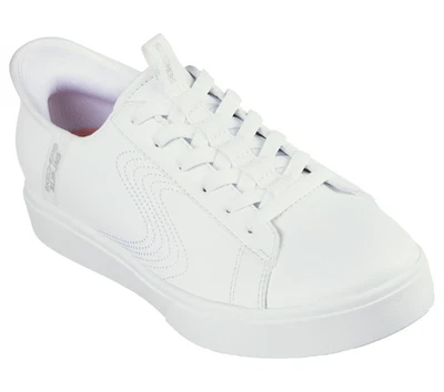 Wide Fit Woman Skechers Slip-ins Eden LX - Royal Stride 185008 White Brand New - Image 1 of 4