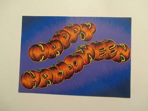 Halloween Postcard Happy Halloween Pumpkins Continental Postcard #75 - Picture 1 of 2