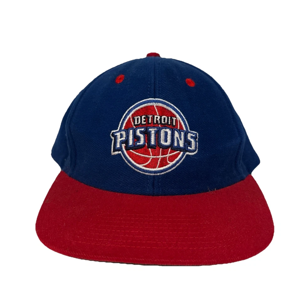 Gorra vintage Adidas Detroit Pistons SnapBack bordada Foto 1 de 4