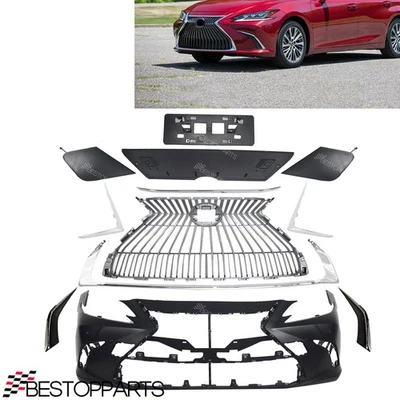 Front Bumper Conversion Kit W/License Plate For 2019-2022 20 LEXUS ES350 ES300h Foto 1 de 4