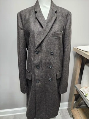 BANANA REPUBLIC Wool Overcoat Topcoat Trench Coat Jacket Men M - Image 1 of 4