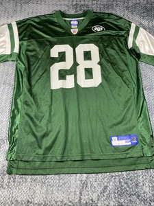 New York Jets Vintage Men's Green Football Jersey NFL Curtis Martin #28 - Picture 1 of 9