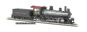 HO 4-6-0 BALDWIN TEXAS & PACIFIC DCC READY Locomotive BACHMANN New 52205 - Picture 1 of 1