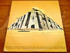 ♫ Schlagers! ♫ Rare 1973 Warner Bros. Records Dbl Vinyl LP Sampler - Foto 1 di 3
