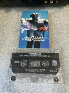 Bryan Adams ‎– Let's Make A Night To Remember CASSETTE - Picture 1 of 5