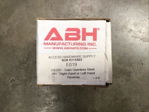 ABH E019 Elektrifizierte Schwenktürbänder US32D,,A-13 - Bild 1 von 4