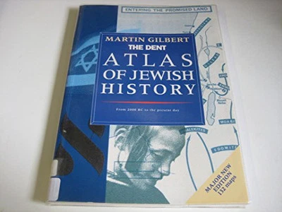 The Dent Atlas of Jewish History by Gilbert, Martin Paperback Book The Cheap - Image 1 of 2