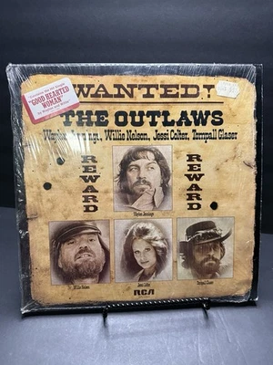 “Wanted!” The Outlaws Vinyl LP Waylon Jennings, Willie Nelson, Colter, Glaser - Image 1 of 4