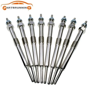 8 PCS Diesel Glow Plug FOR Silverado Sierra 6.6L 9G 97364968 - Picture 1 of 9