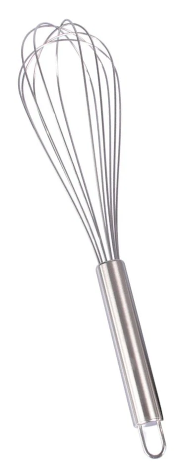 Acciaio Inox Frusta da Cucina 28cm Mixer Frusta Pipistrello di Schiuma - Immagine 1 di 1