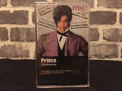 Prince Controversy Reissue Cassette Tape (Warner Bros. 1981) - Image 1 of 3