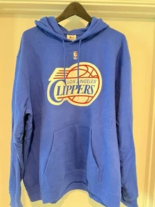 NBA LA CLIPPERS HOODIE BLAU 2XL WENIG GETRAGEN - Bild 1 von 4