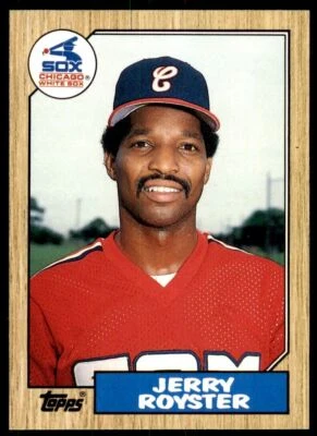 1987 TOPPS TRADED JERRY ROYSTER CHICAGO WHITE SOX #106T - Image 1 of 2