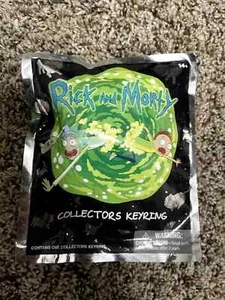 Rick and Morty Mystery Pack Collectors Key Ring Series 1 New - Picture 1 of 6