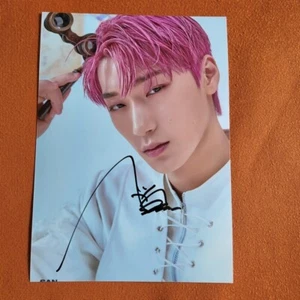 ATEEZ ateez SAN Autographed Signed Photo 5*7 K-POP Collection Gifts 202412 - Picture 1 of 1